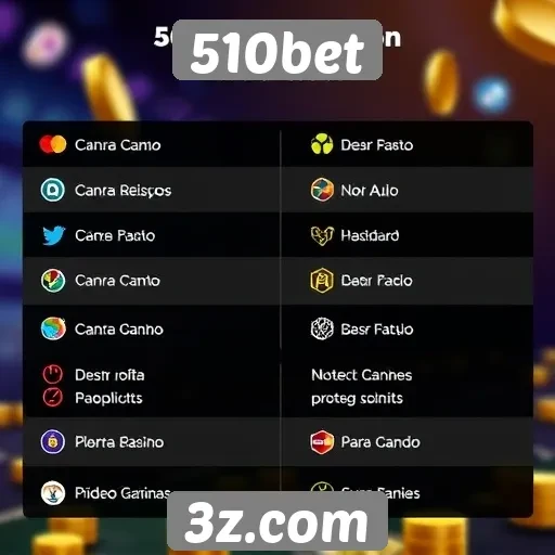 Métodos de pagamento aceitos na 510bet